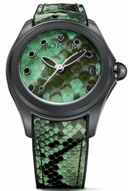 Review Corum L082 / 03192 - 082.310.98 / 0337 Bubble 47 Python Replica watch - Click Image to Close